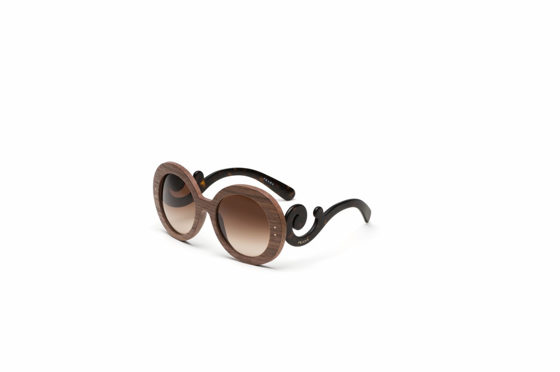 Prada occhiali da sole 2015: la nuova collezione in legno Prada Raw
