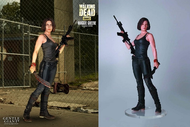 The Walking Dead, ecco la statua di Maggie Greene di Gentle Giant