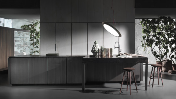 Fuorisalone 2015: Rossana Cucine presenta le nuove finiture della collezione Atelier, le foto