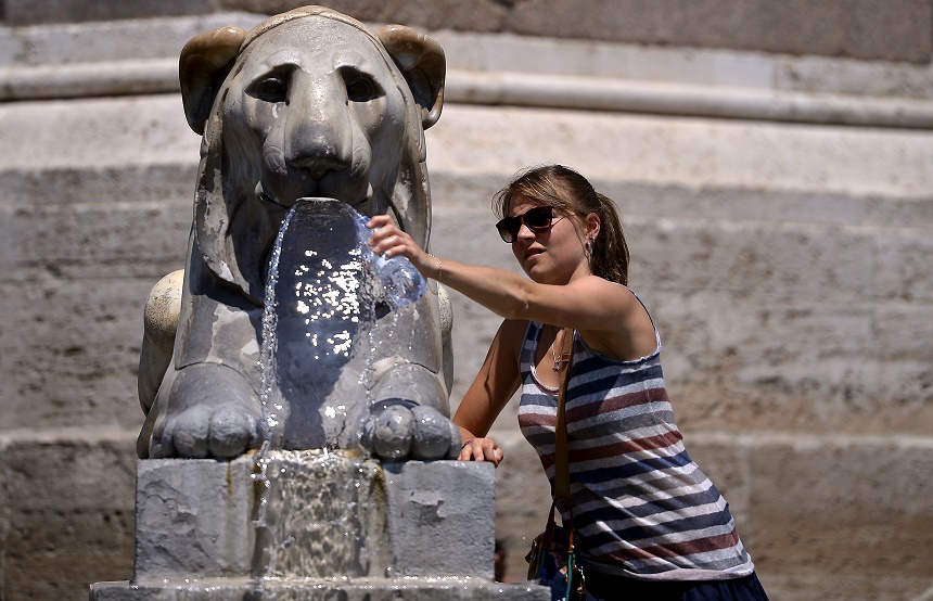 Roma, al via il restauro della Fontana dei Leoni