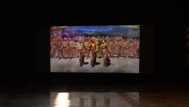 Expo 2015: &#8220;Arte per l&#8217;umanità&#8221;, l&#8217;installazione video su Il Quarto Stato di Giuseppe Pellizza da Volpedo
