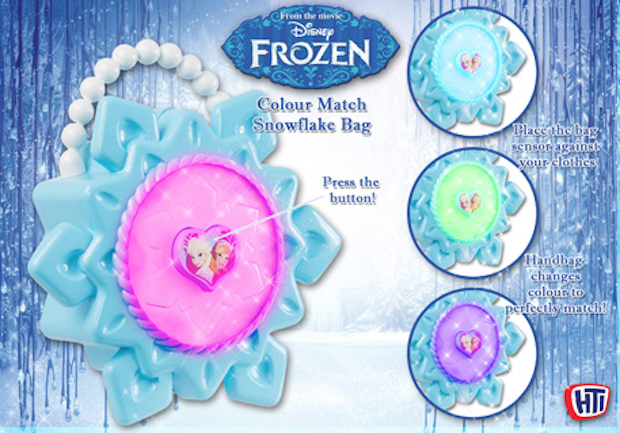 Frozen: la borsetta cambia colore in arrivo