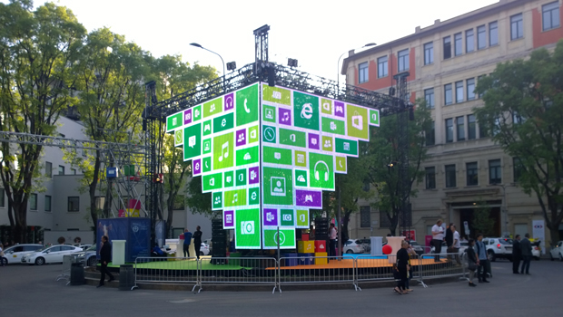 Fuorisalone 2015 Milano: l&#8217;installazione ideata da Microsoft in Via Tortona