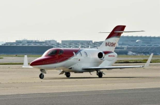 Aereo di lusso Hondajet: il primo esemplare in foto