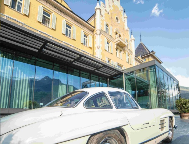 Auto d&#8217;epoca di Mercedes-Benz al Saint-Vincent Resort &#038; Casino
