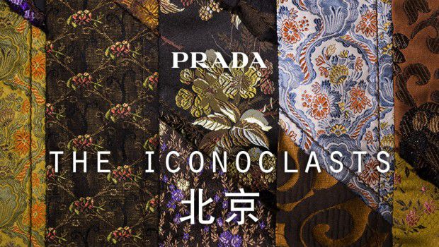 Prada The Iconoclasts Pechino: l&#8217;identità visiva interpretata da Milena Canonero, Michael Wilkinson + Tim Martin e Arianne Philipps