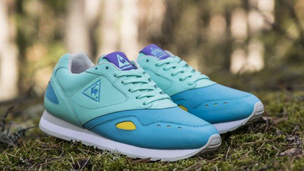 Le Coq Sportif scarpe: La Flash Sneakersnstuff x Dunderklumpen in limited edition, le foto