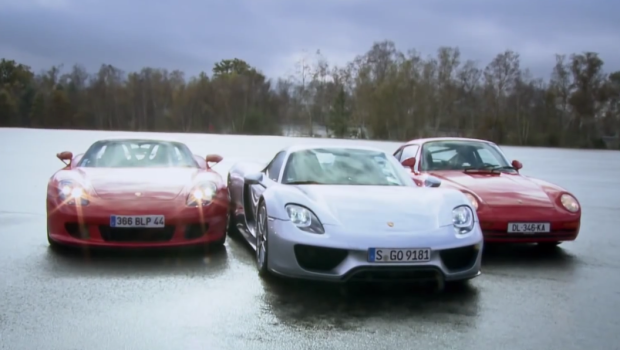 Le 3 Porsche più esclusive dell&#8217;era moderna in pista [Video]