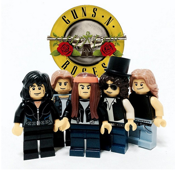 Rock band versione Lego