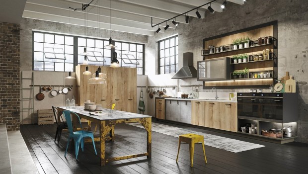 Fuorisalone 2015 Milano: Snaidero presenta la nuova cucina Loft, le foto