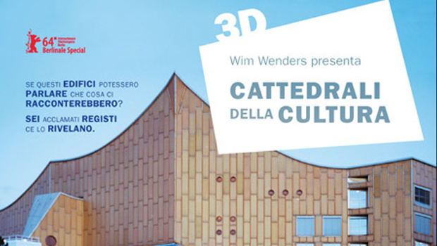 Wim Wenders presenta “Cattedrali della Cultura 3D”, l’originale progetto in 3D che dà voce a sei edifici chiave della storia