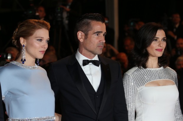 Festival Cannes 2015: il red carpet di Lobster con Colin Farrell e Rachel Weisz, video e foto