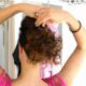Acconciature veloci da realizzare in 10 minuti, il raccolto per capelli ricci
