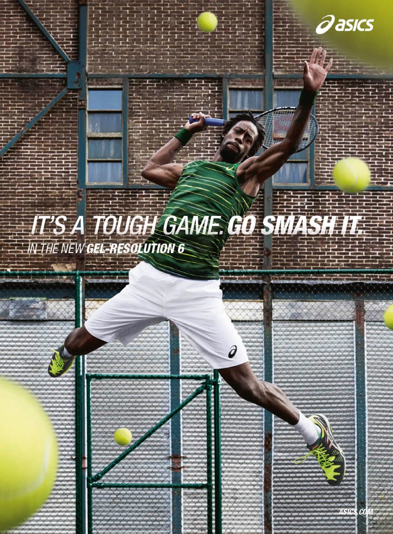 ASICS Tennis: la nuova campagna con protagonista il campione Gaël Monfils