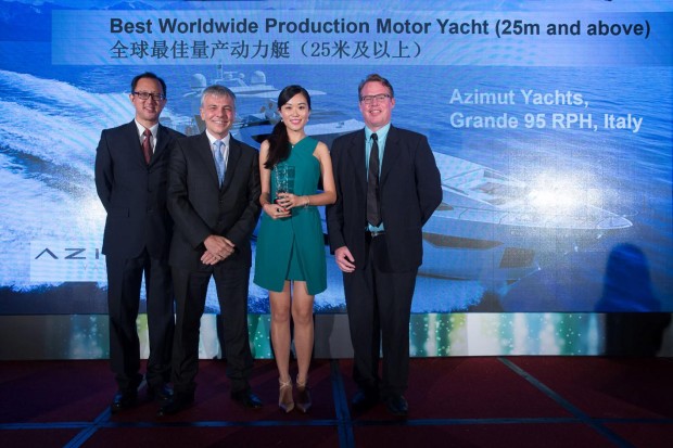 Yacht Azimut-Benetti: premi all&#8217;Asia Boating Awards 2015