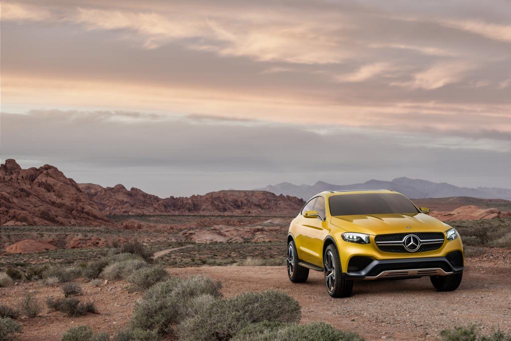 Mercedes-Benz Concept GLC Coupé: anteprima italiana a Milano