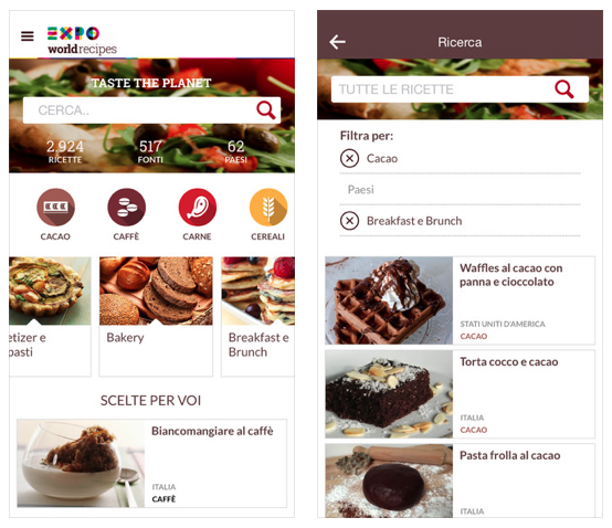 Expo Milano 2015: arrivano le app con le ricette dal mondo
