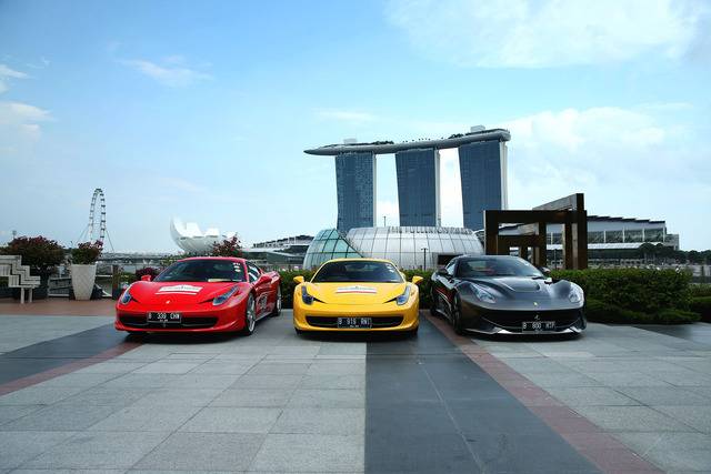 Ferrari Southeast Asia Grand Tour 2015: auto sportive solidali