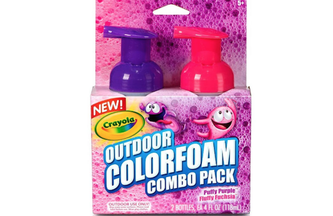 schiuma colorata giochi bambini