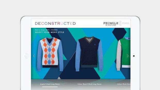 Pitti Uomo Giugno 2015: Pringle of Scotland presenta Deconstructed, piattaforma interattiva per personalizzare la maglieria