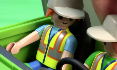 playmobil riciclaggio set