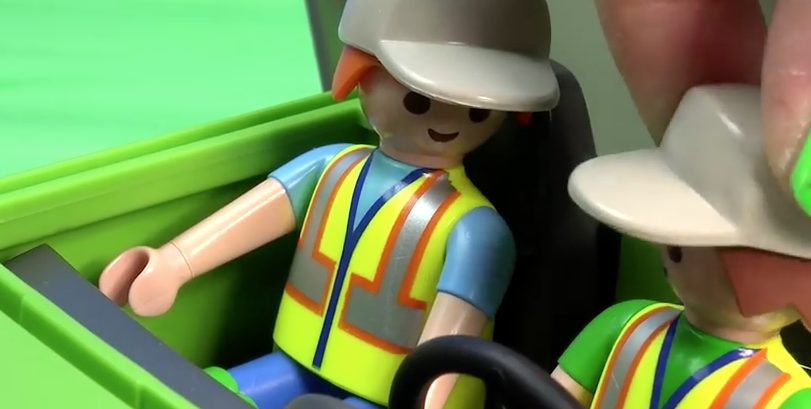 playmobil riciclaggio set