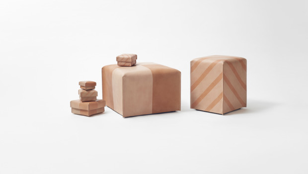 Nendo design: la nuova collezione in pelle naturale “suntan-pattern”, le foto