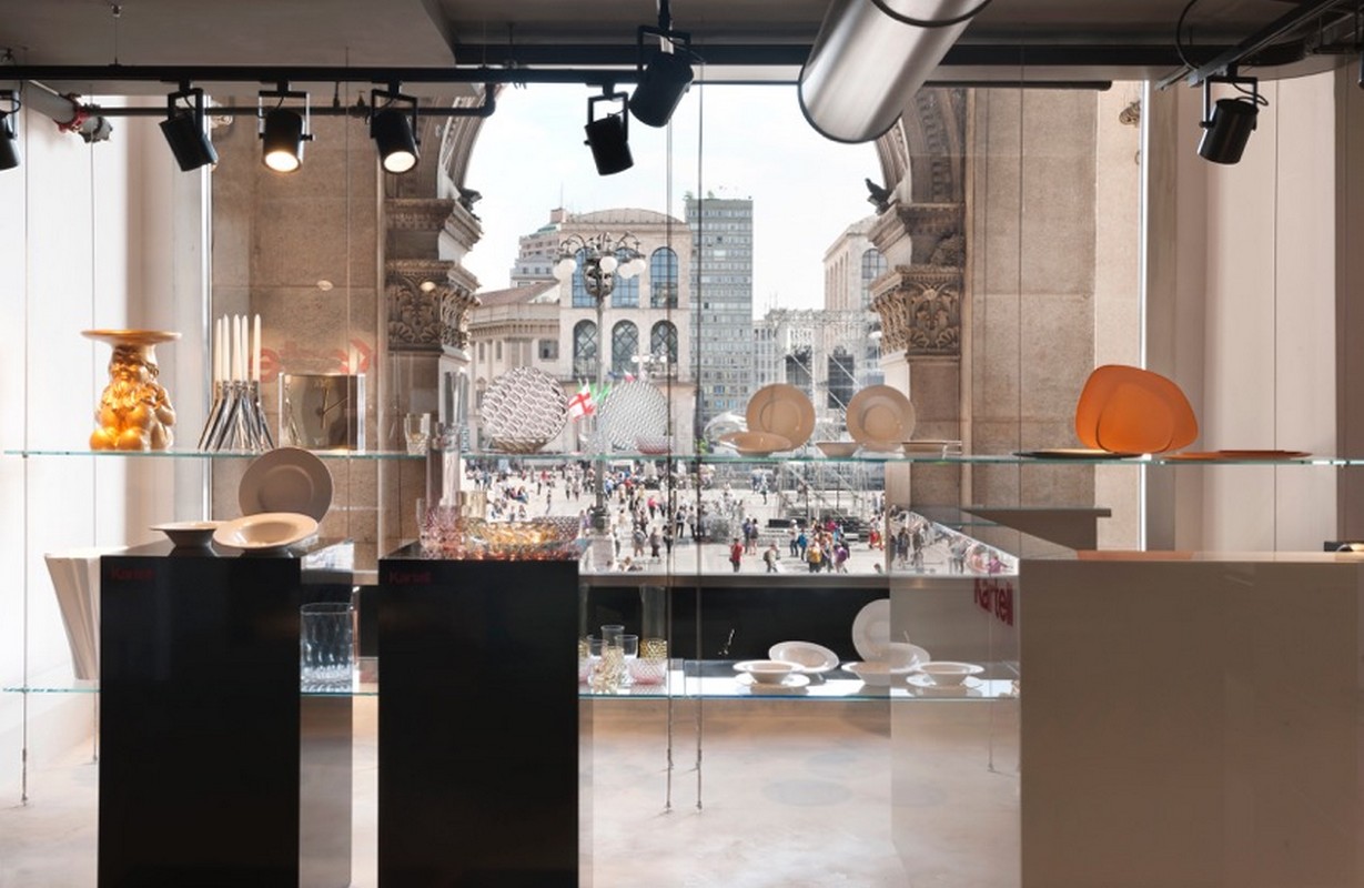 Kartell negozio Milano: apre un Kartell Shop nello spazio de Il Mercato del Duomo