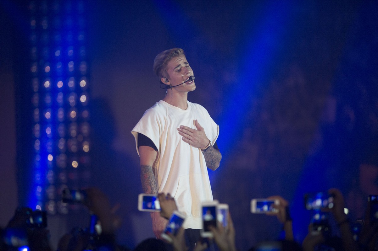 Calvin Klein Hong Kong: la performance musicale di Justin Bieber, tutte le foto