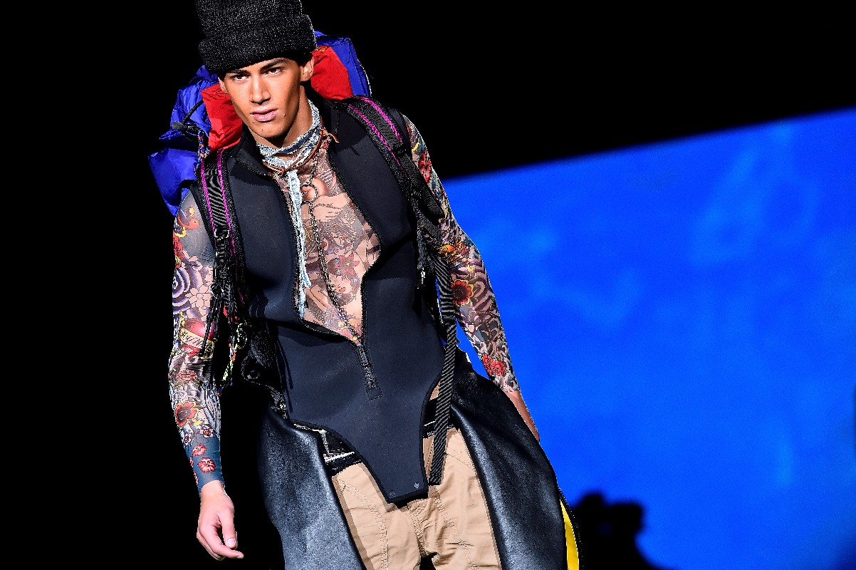Dsquared2 collezione uomo primavera estate 2016: la sfilata a Milano Moda Uomo