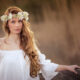 Make up in stile hippie acconciatura