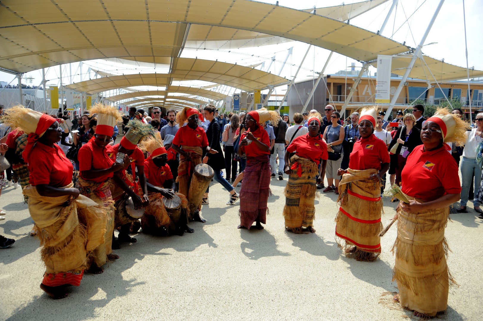 Expo Milano 2015: i festeggiamenti della Repubblica del Congo, le foto