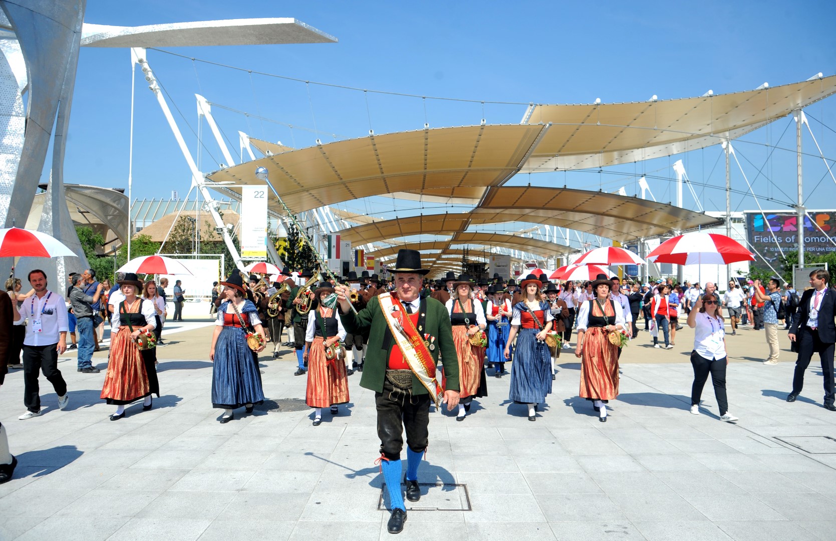 Expo Milano 2015: la giornata nazionale dell’Austria, le foto