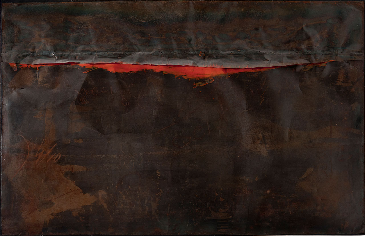 Alberto Burri - Ferro SP (Iron SP), 1961