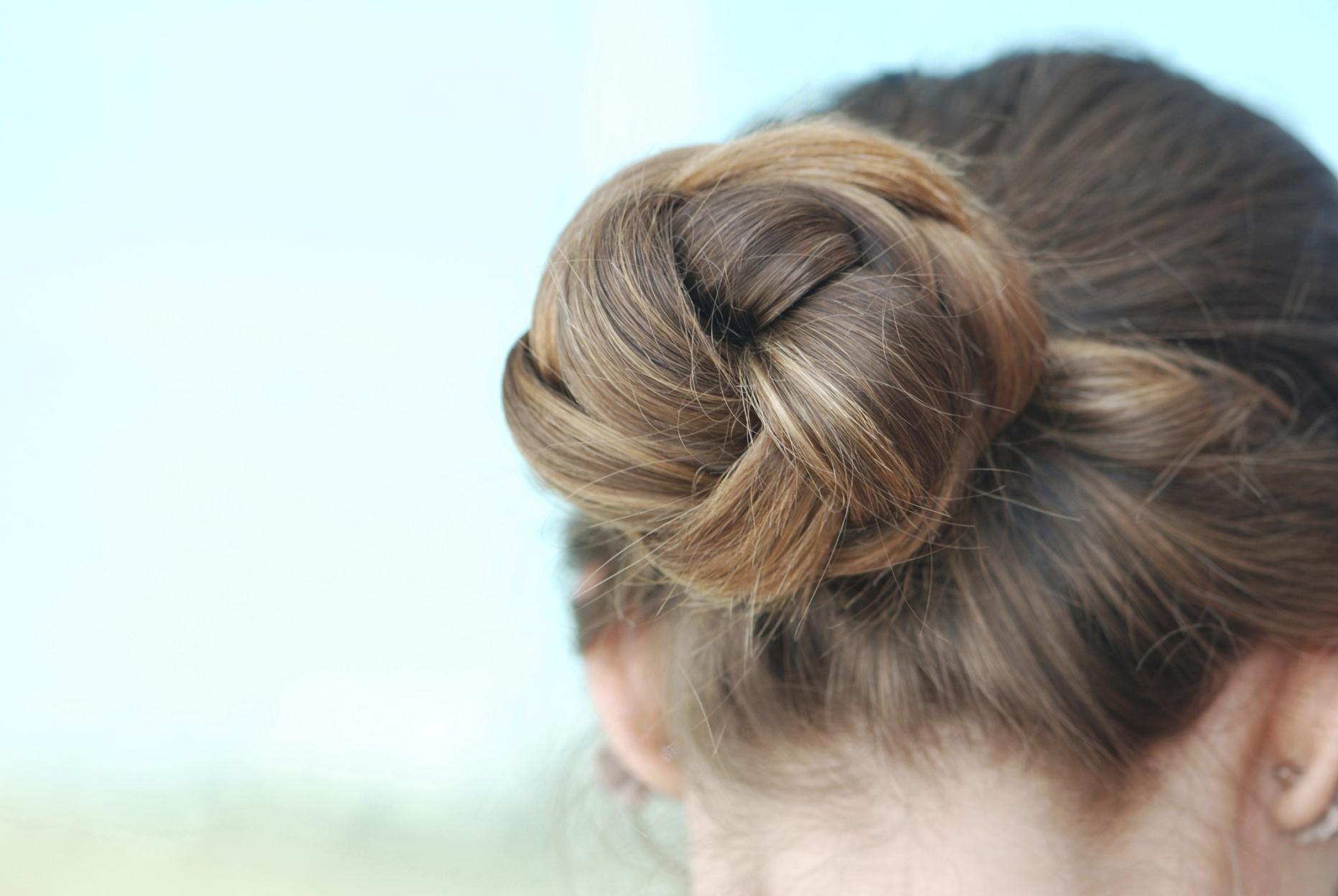 Lo chignon con la treccia
