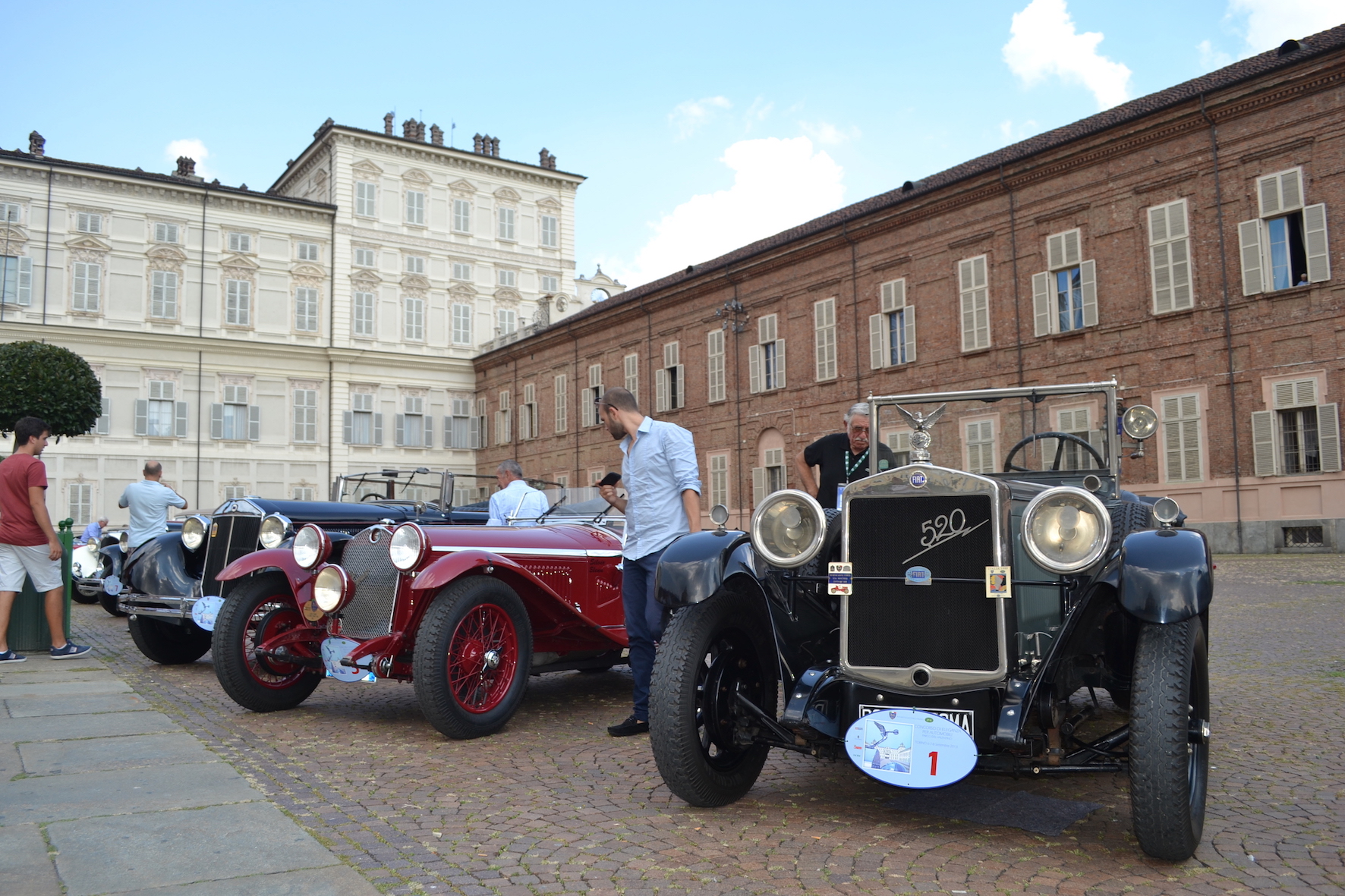 Concorso di Eleganza per automobili Parco del Valentino a Torino