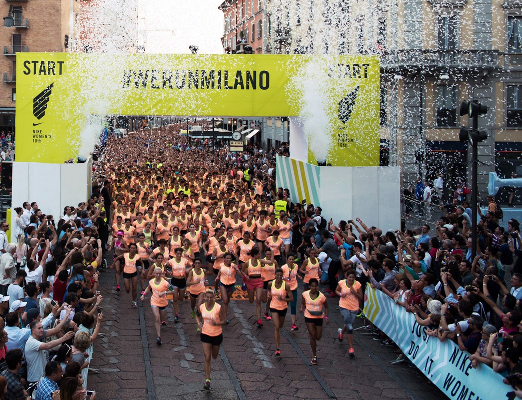Nike Women&#8217;s Run Milano 2015: tra le runner Federica Fontana, Martina Colombari e Giulia Bevilacqua