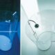 doccia di design a spirale "Chiocciola" di Agape Design