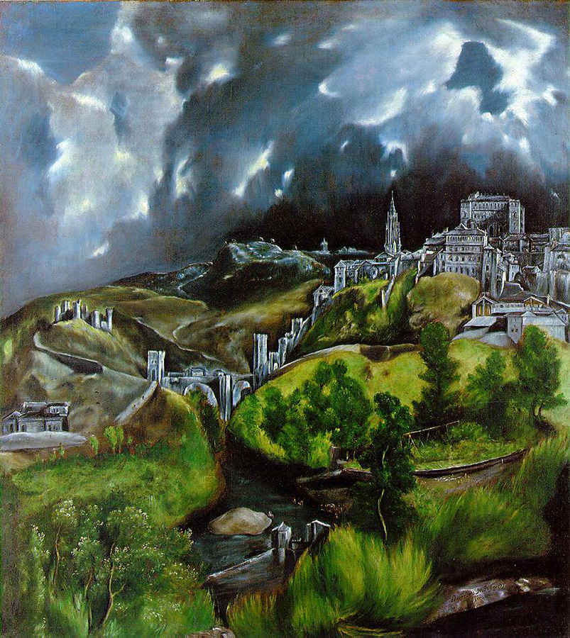 El Greco, Veduta di Toledo