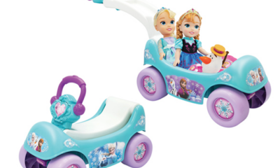 frozen disney cavalcabile e carro bambini