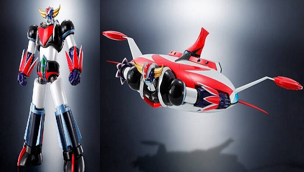 Goldrake: ecco il robot SCR Ufo Robo Grendizer &amp; Spazer di Bandai