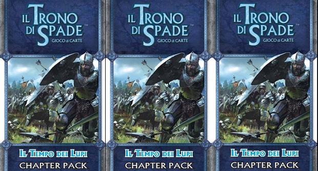 Il Trono di Spade LCG: ecco il Chapter Pack Il Tempo dei Lupi della Giochi Uniti