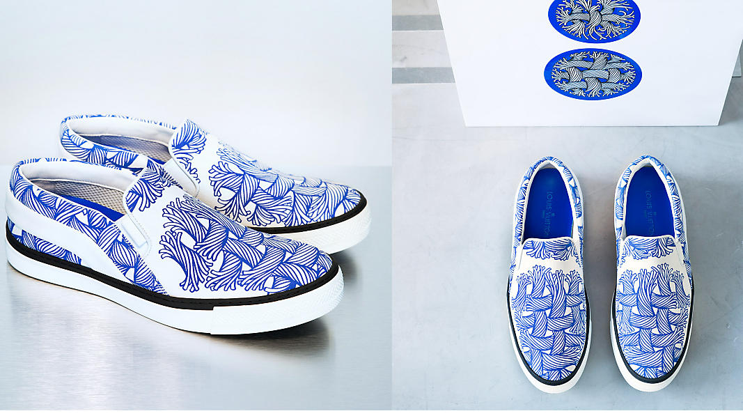 Louis Vuitton Colette: il pop up store con la collezione uomo e un&#8217; esclusiva slip-on in limited edition