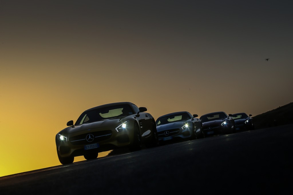 Mercedes-AMG GT, Grand Tour da Taormina allo Stelvio