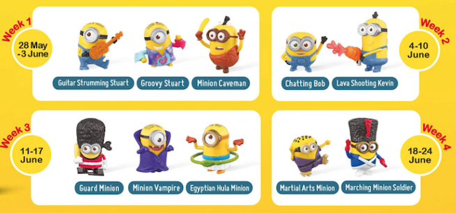 I Minions presto negli Happy Meal: e in Italia?