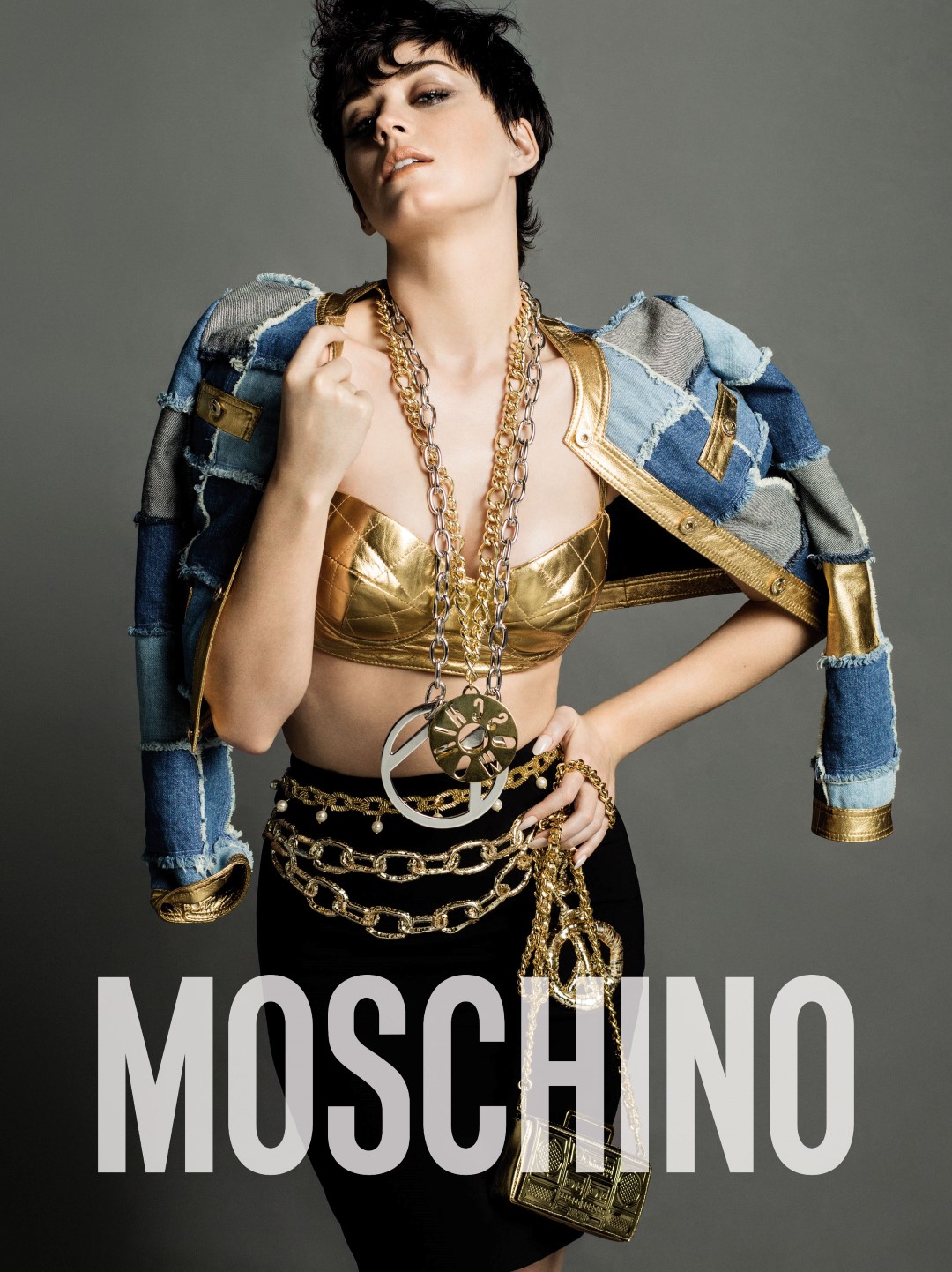 Moschino Katy Perry: la cantante testimonial della campagna autunno inverno 2015 2016