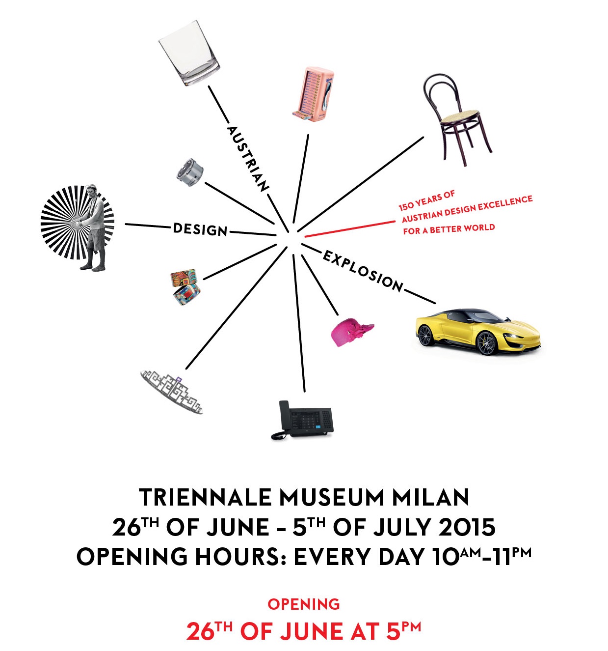 Expo 2015: alla Triennale di Milano la mostra &#8220;Austrian Design Explosion&#8221;
