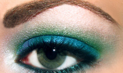 Trucco minerale pigmenti verde acqua