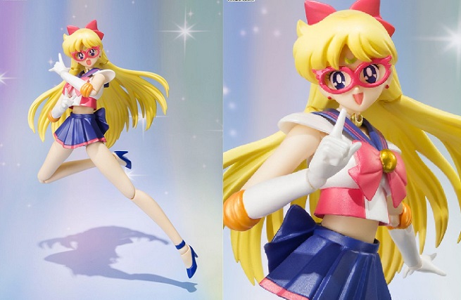 Sailor Moon: l&#8217;action figure di Sailor V S.H. Figuarts di Bandai