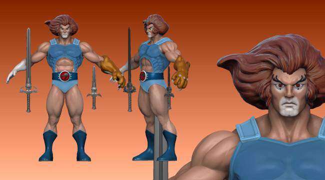 Thundercats: l&#8217;action figure di Lion-O di PrototypeZ Studios